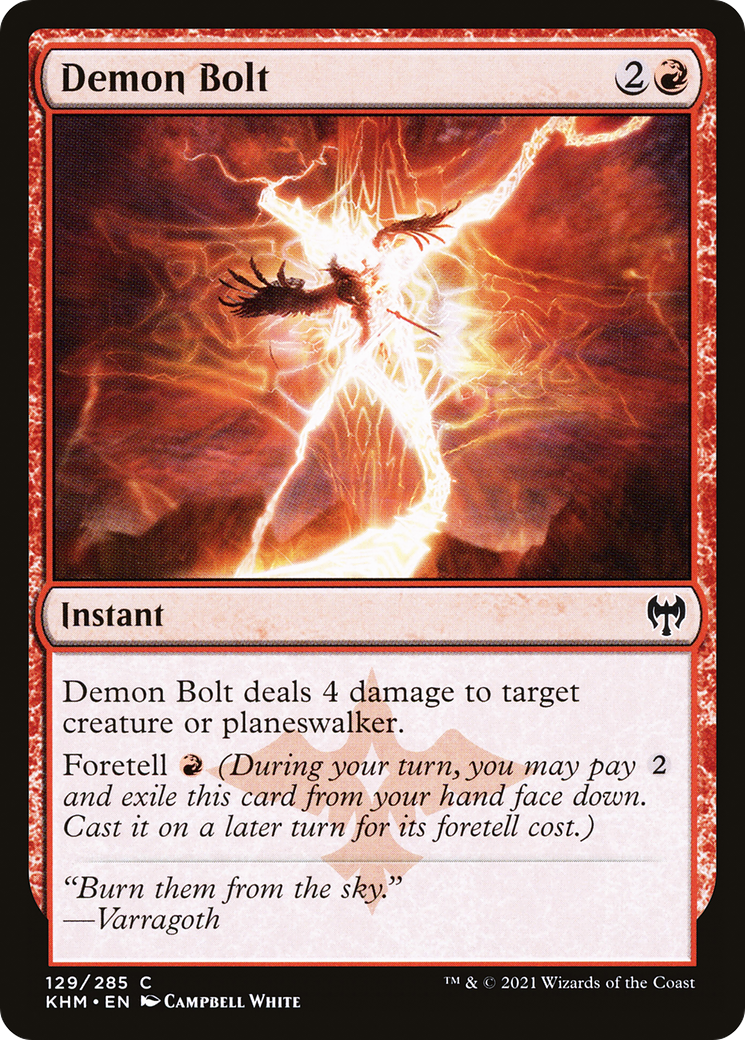 Demon Bolt (KHM) 129