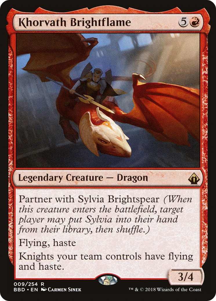 Khorvath Brightflame (BBD) 9