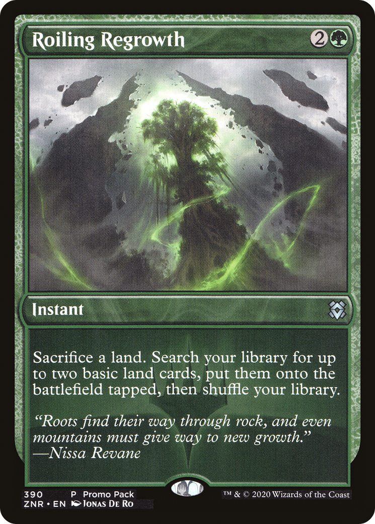 Roiling Regrowth (ZNR) 390 - WZRD TCG