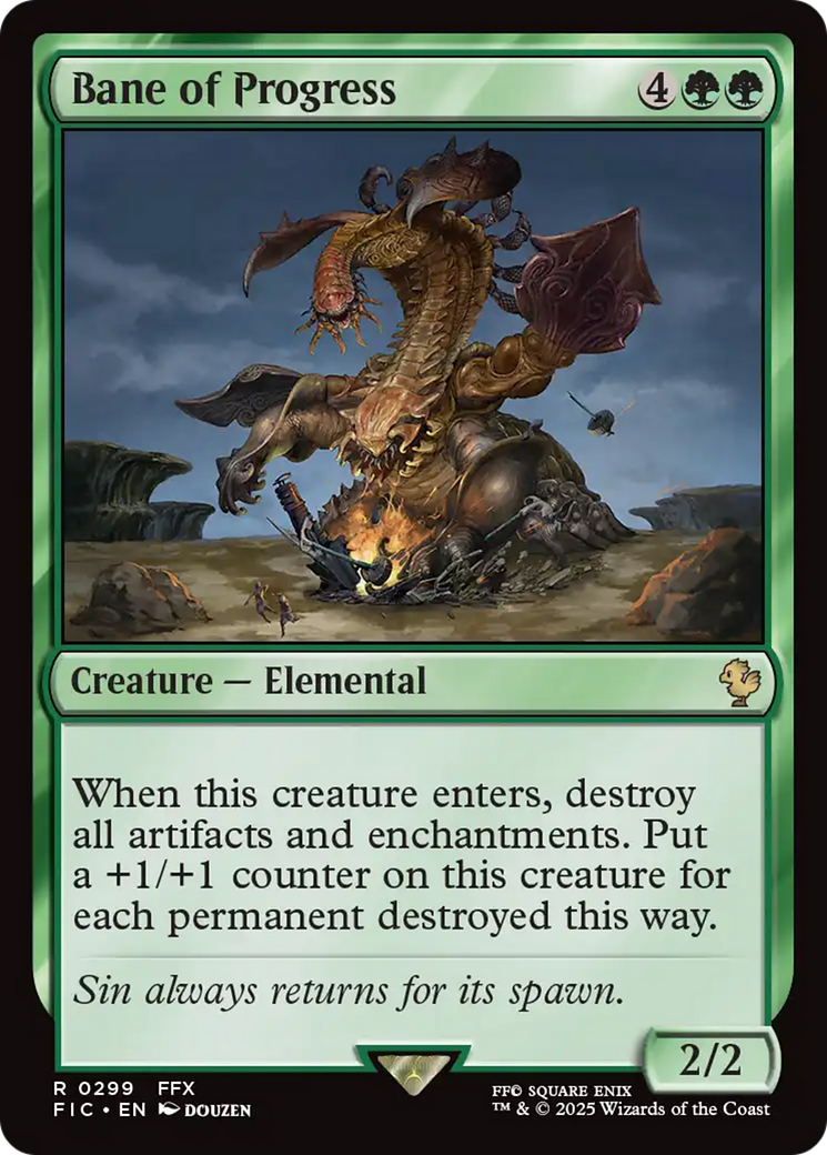 Bane of Progress (FIC) 299 - WZRD TCG