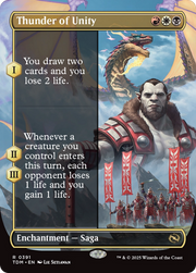 Thunder of Unity (TDM) 391 - WZRD TCG