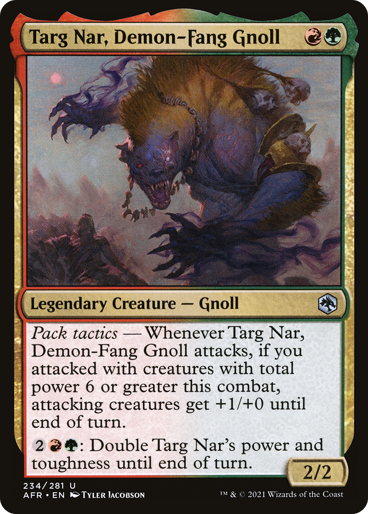 Targ Nar, Demon-Fang Gnoll (AFR) 234
