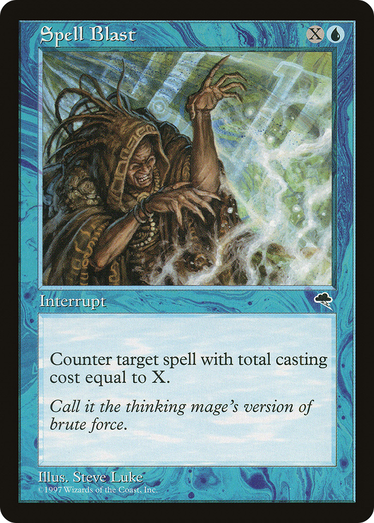 Spell Blast (TMP) 89