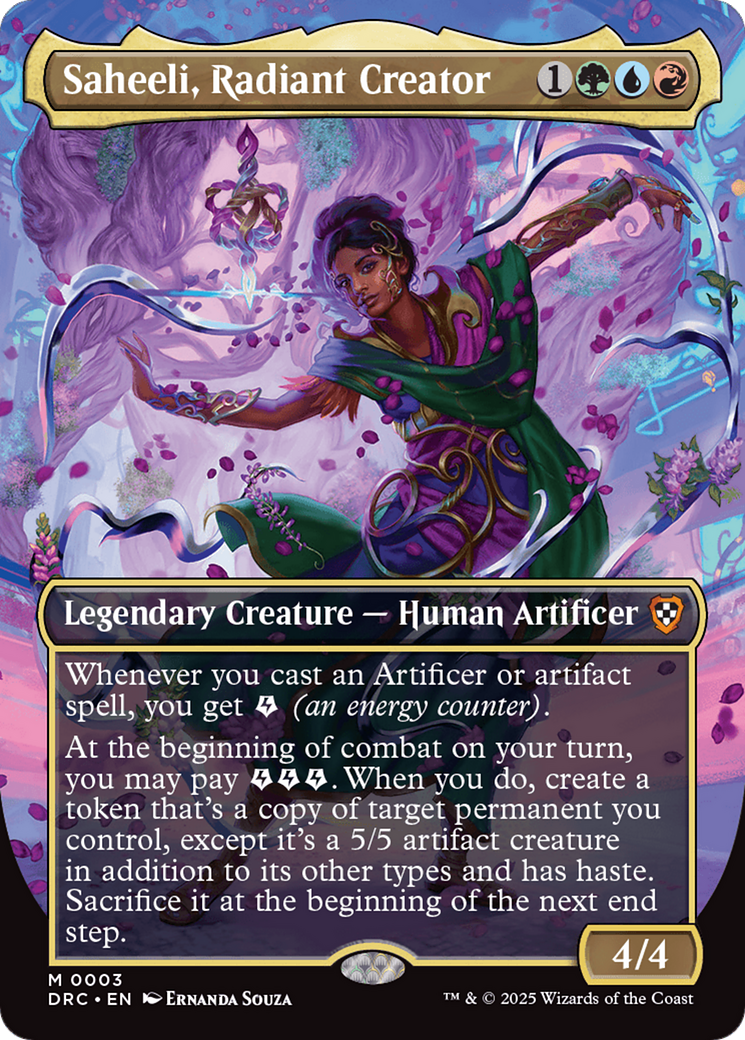 Saheeli, Radiant Creator (DRC) 3 - WZRD TCG