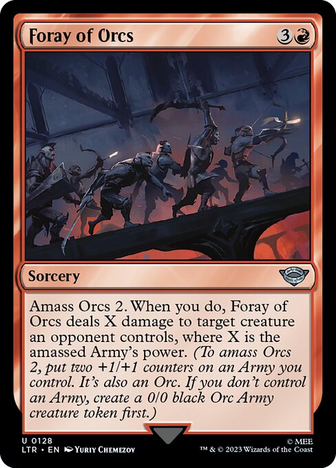 Foray of Orcs front