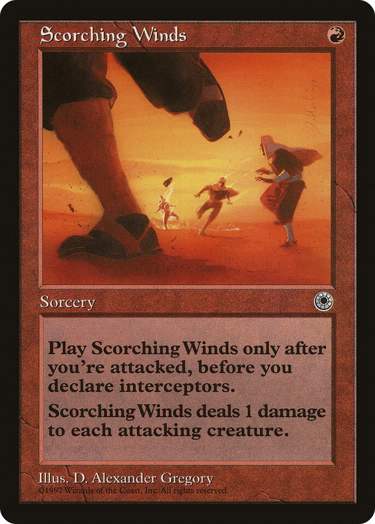 Scorching Winds (POR) 149 - WZRD TCG