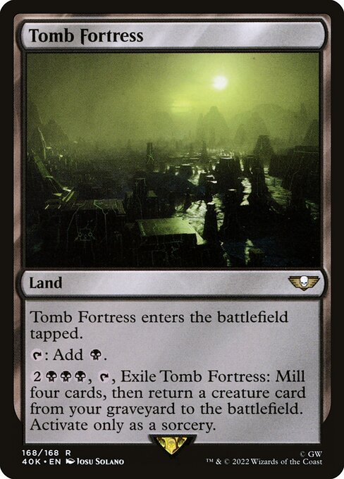 Tomb Fortress front