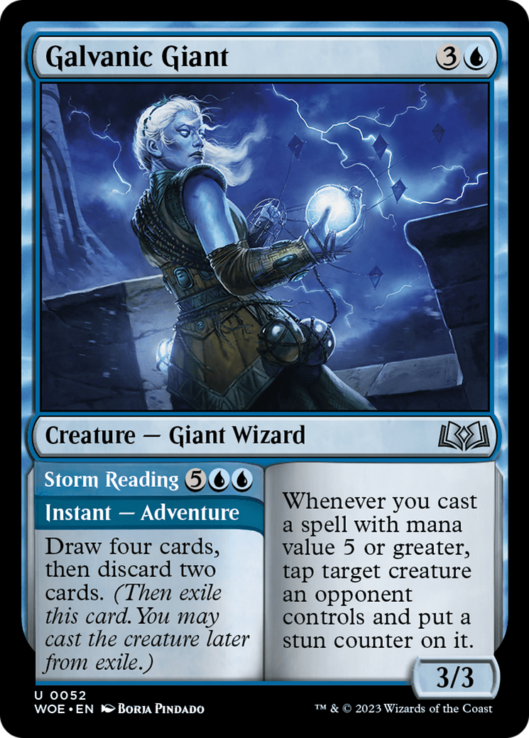 Galvanic Giant (DFC) (WOE) 52 - WZRD TCG
