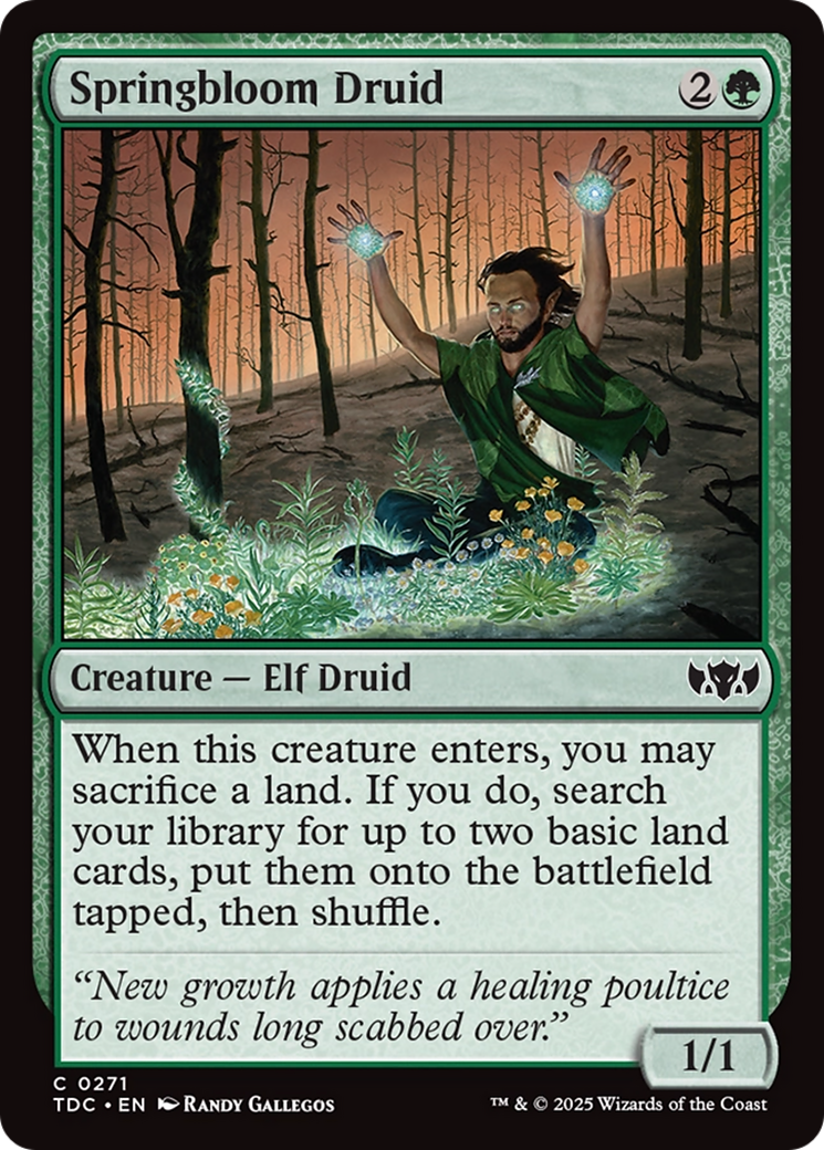 Springbloom Druid (TDC) 271
