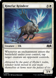 Rimefur Reindeer (WOE) 27 - WZRD TCG