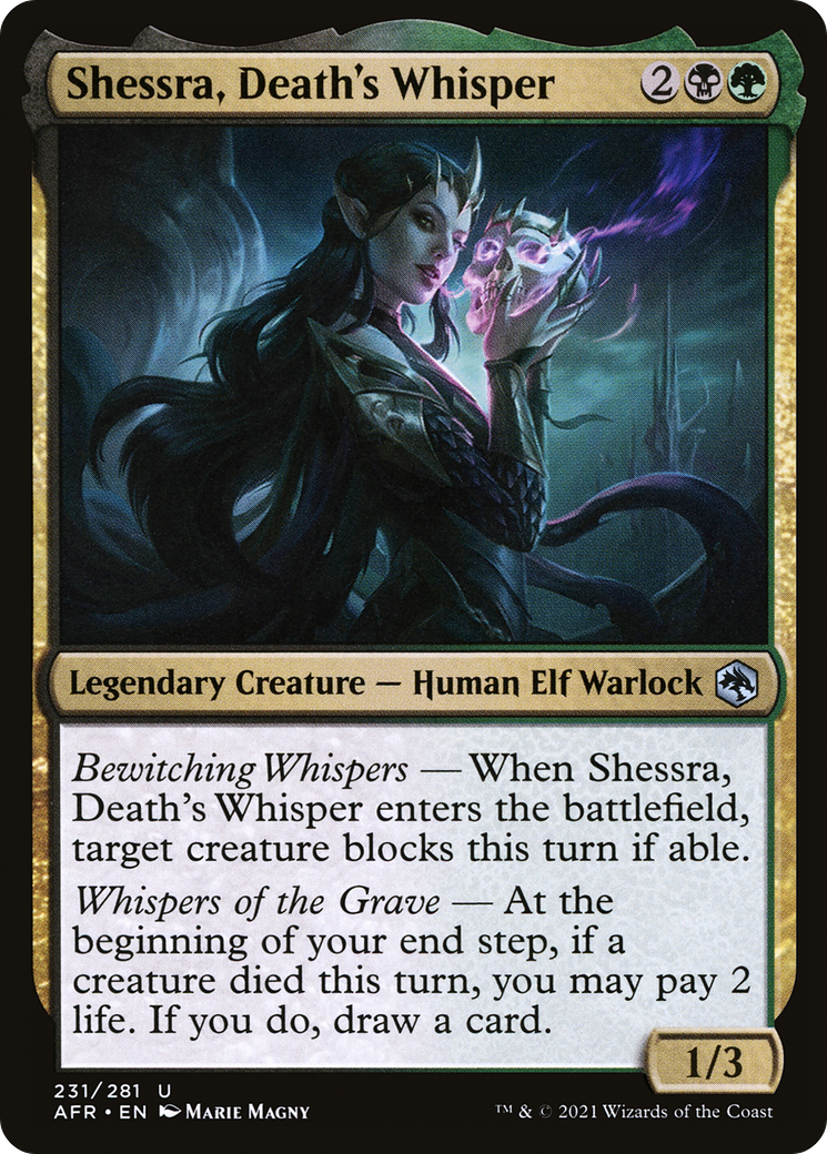 Shessra, Death's Whisper (AFR) 231