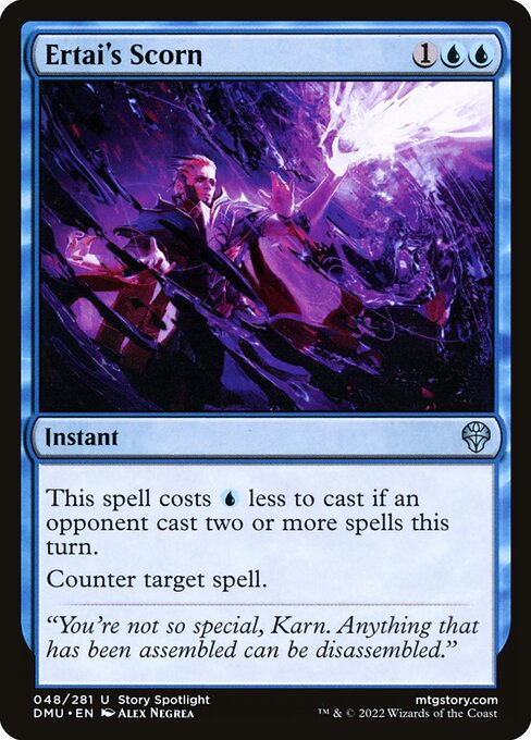 Ertai's Scorn front