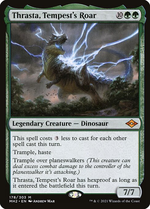 Thrasta, Tempest's Roar front
