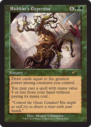 Rishkar's Expertise (Retro Frame),, 1, Near Mint, Foil