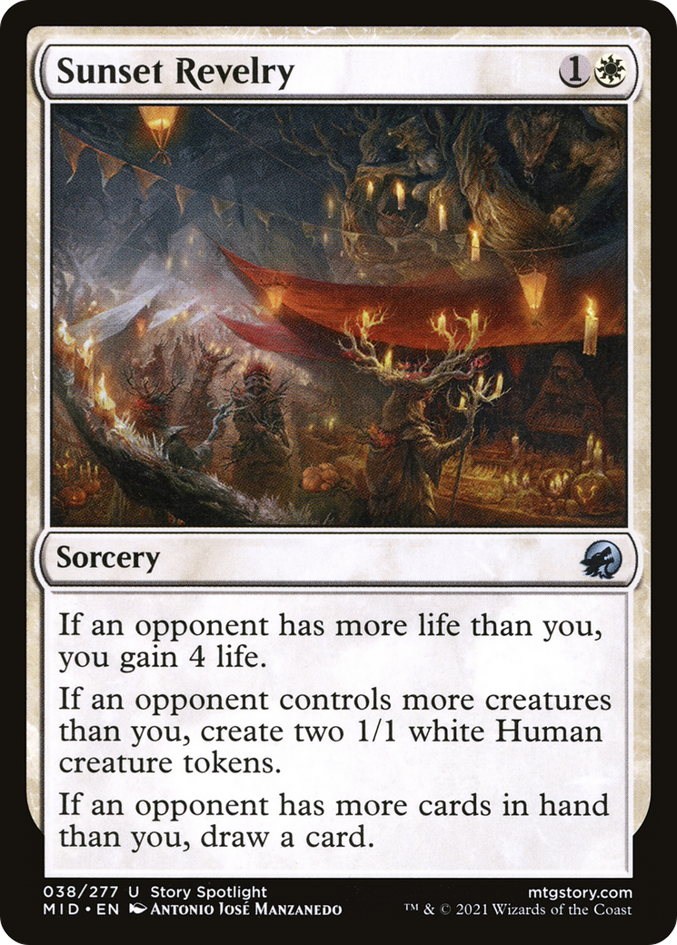 Sunset Revelry (MID) 38 - WZRD TCG
