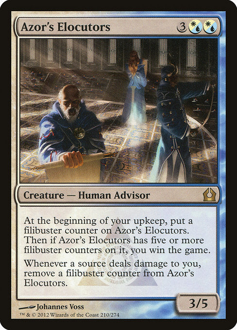 Azor's Elocutors front