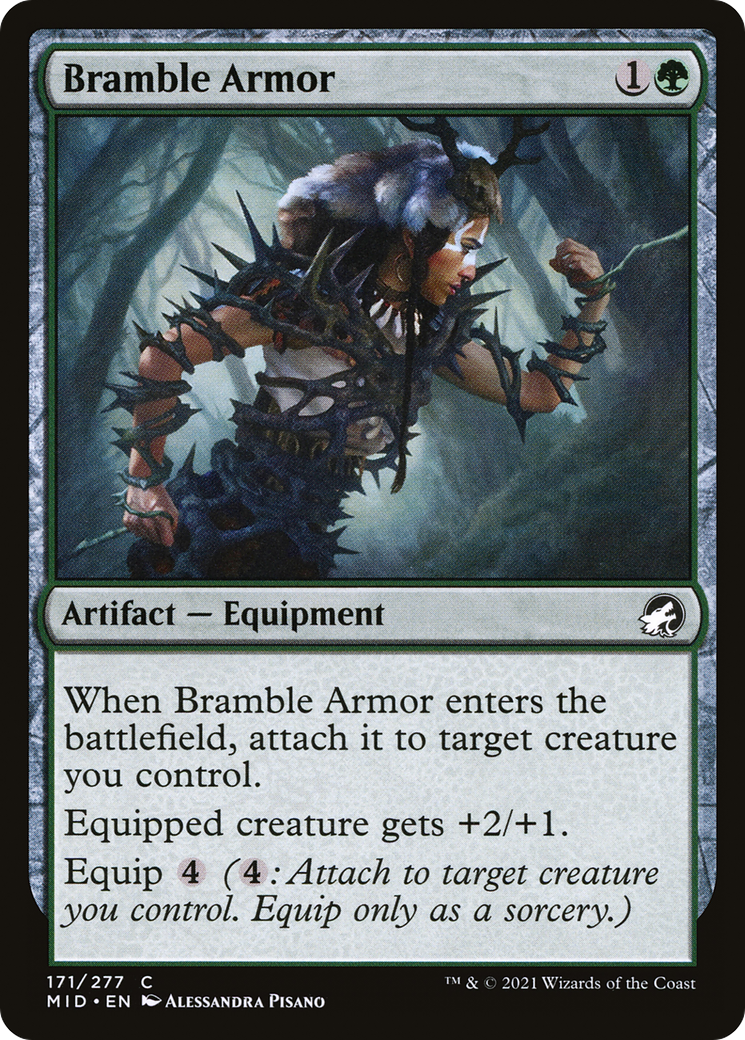 Bramble Armor (MID) 171 - WZRD TCG
