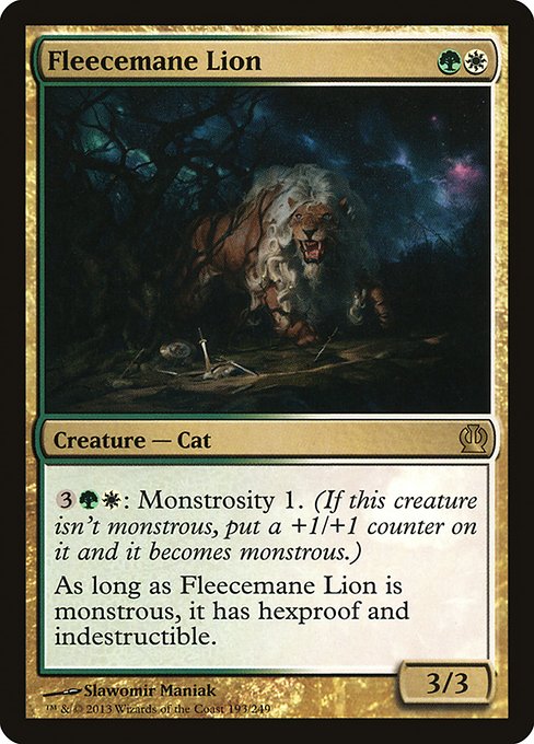 Fleecemane Lion front