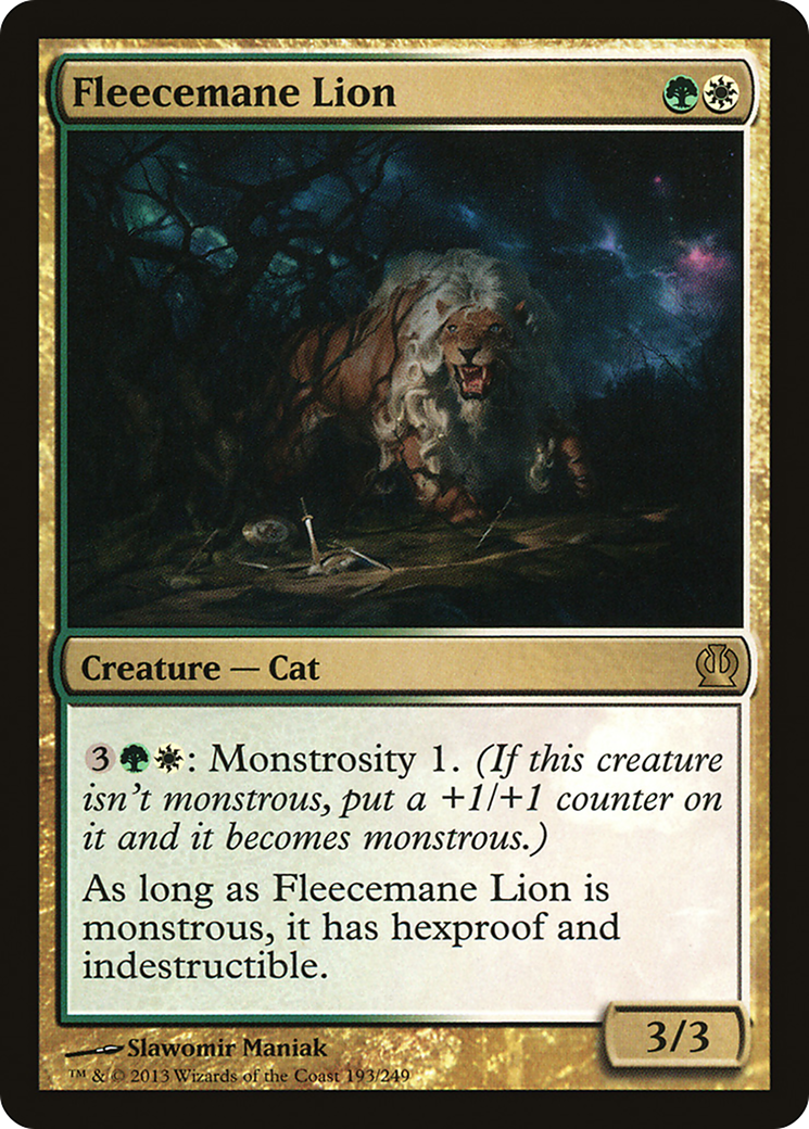 Fleecemane Lion (THS) 193 - WZRD TCG