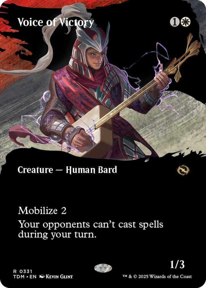Voice of Victory (Borderless),, 331, Near Mint, Foil