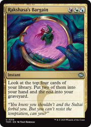 Rakshasa's Bargain, TDM, 214, NM, Foil