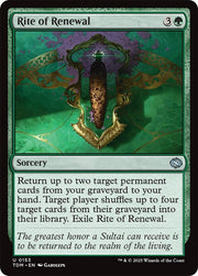 Rite of Renewal, TDM, 153, NM, Foil