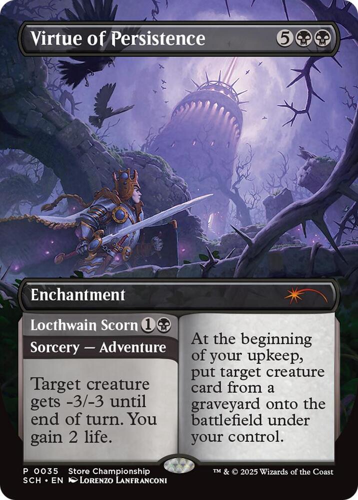 Virtue of Persistence,, 35, Near Mint, Foil