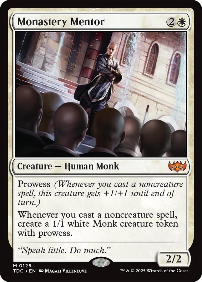 Monastery Mentor, TDC, 125, NM