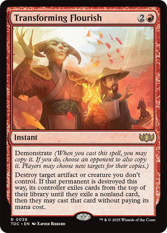 Transforming Flourish, TDC, 39, NM