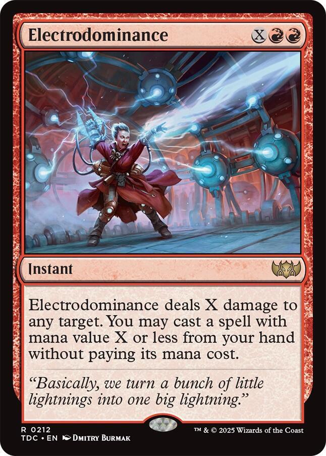 Electrodominance, TDC, 212, NM