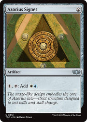Azorius Signet, TDC, 312, NM