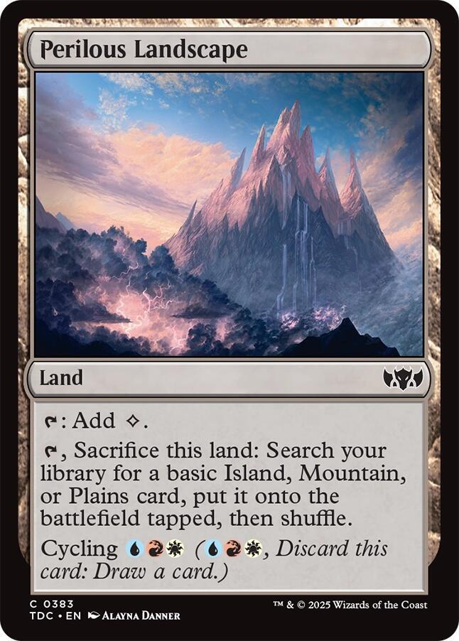 Perilous Landscape, TDC, 383, NM