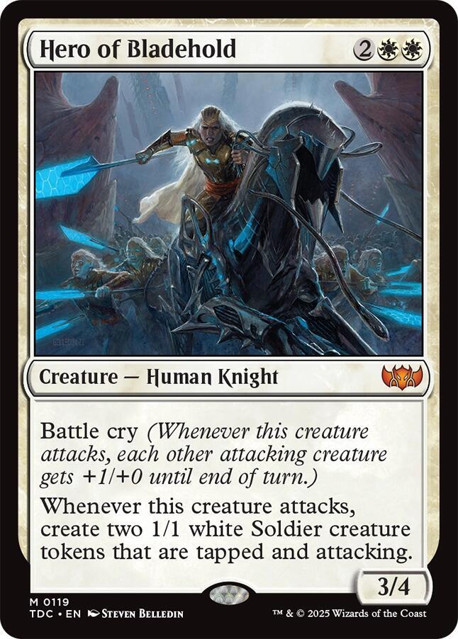 Hero of Bladehold, TDC, 119, NM