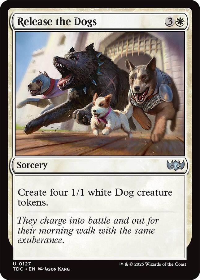 Release the Dogs, TDC, 127, NM
