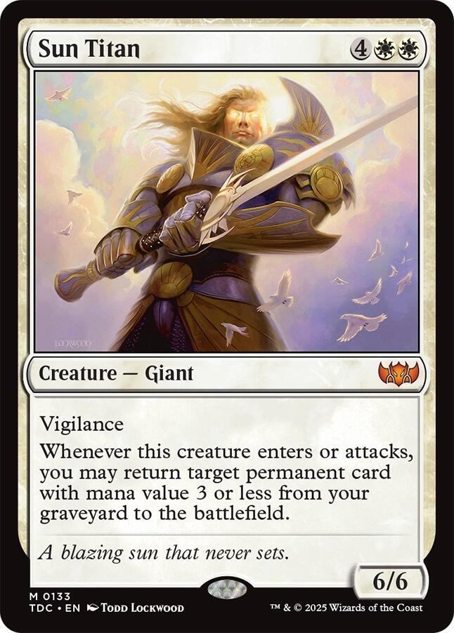 Sun Titan, TDC, 133, NM