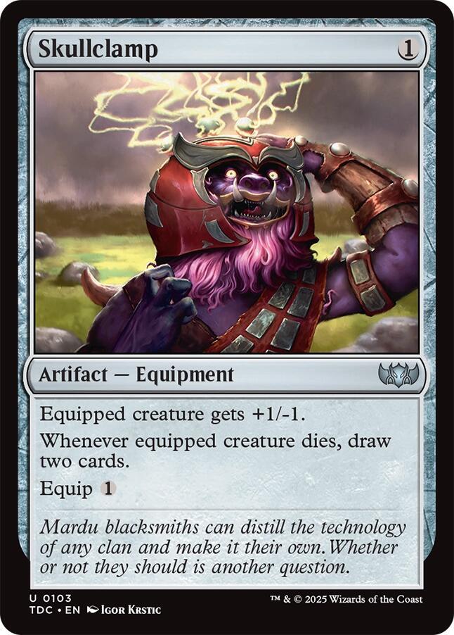 Skullclamp, TDC, 103, NM