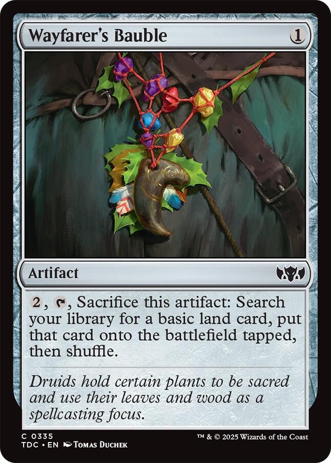 Wayfarer's Bauble, TDC, 335, NM