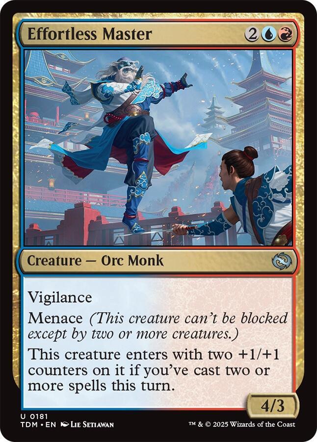 Effortless Master, TDM, 181, NM, Foil