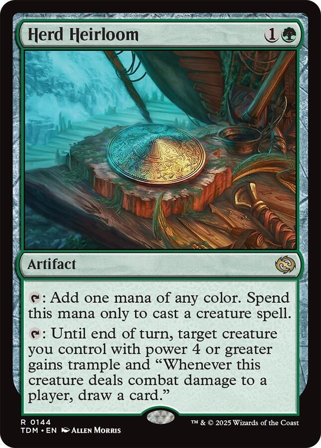 Herd Heirloom,, 144, Near Mint, Foil