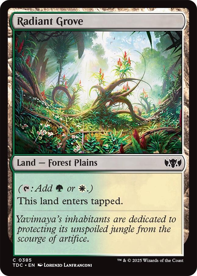 Radiant Grove, TDC, 385, NM