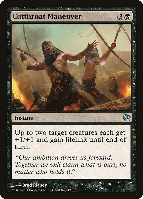 Cutthroat Maneuver front