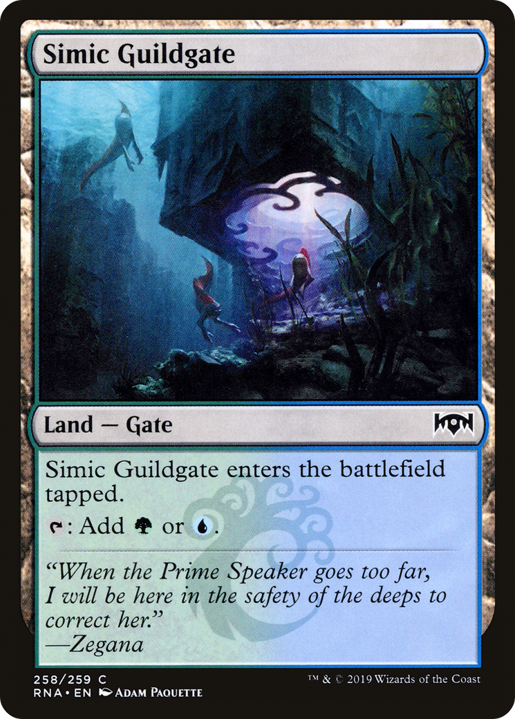 Simic Guildgate (RNA) 258 - WZRD TCG