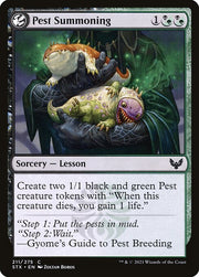 Pest Summoning (Strixhaven: School of Mages 211) - WZRD TCG
