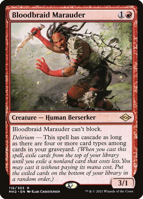 Bloodbraid Marauder front