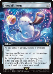 Herald's Horn (Extended Art),, 228, Near Mint, Foil