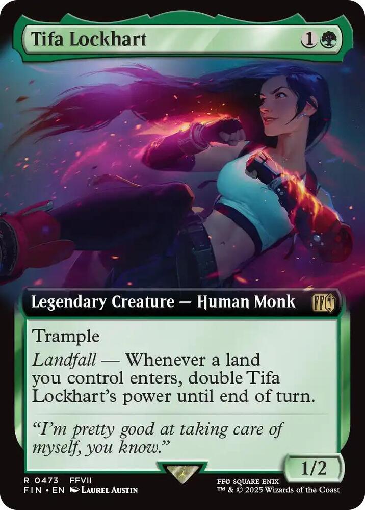 Tifa Lockhart (Extended Art), FIN, 473, NM