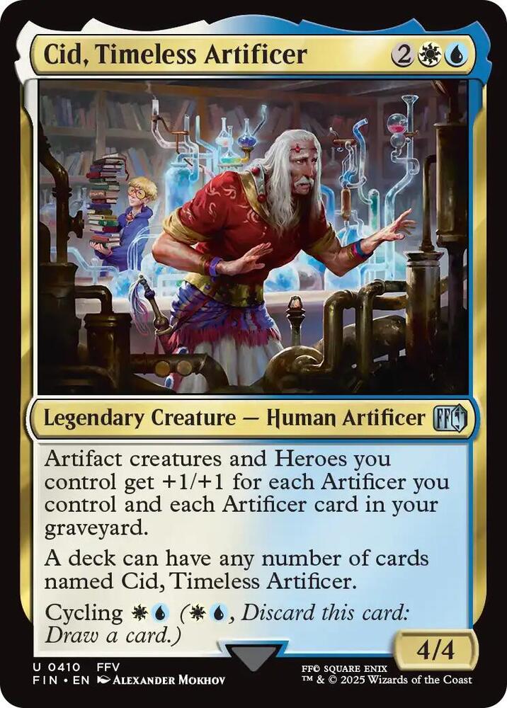 Cid, Timeless Artificer, FIN, 410, NM