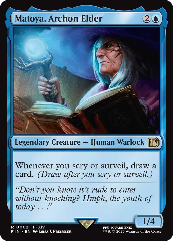 Matoya, Archon Elder, FIN, 62, NM