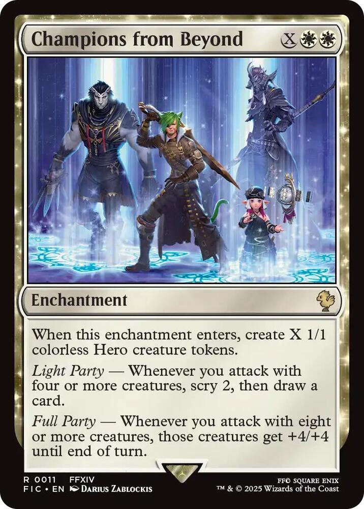 Champions from Beyond, FIC, 11, NM