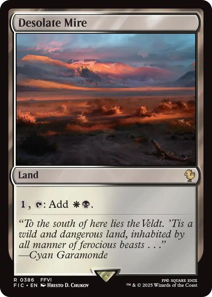 Desolate Mire, FIC, 386, NM